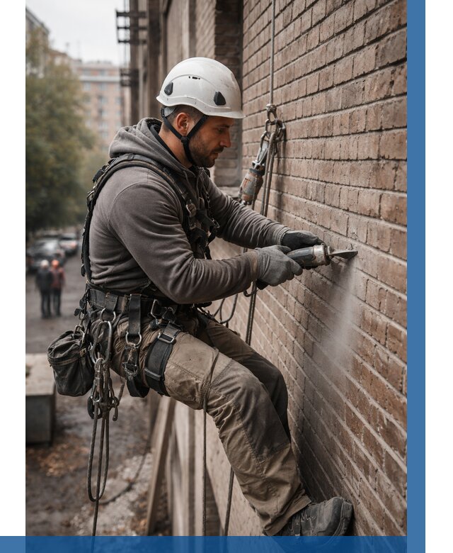 Расшивка кирпичных швов в Павлове от 608 р. | ВЫСОТНИК-Пвв