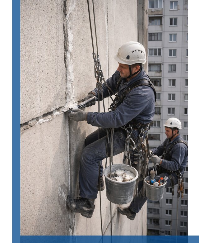 Утепление межпанельных швов в Павлове профессионально и надежно