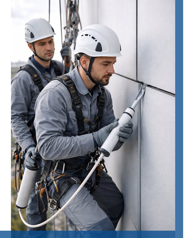 Герметизация швов вилатермом в Павлове от 608 р. | ВЫСОТНИК-Пвв