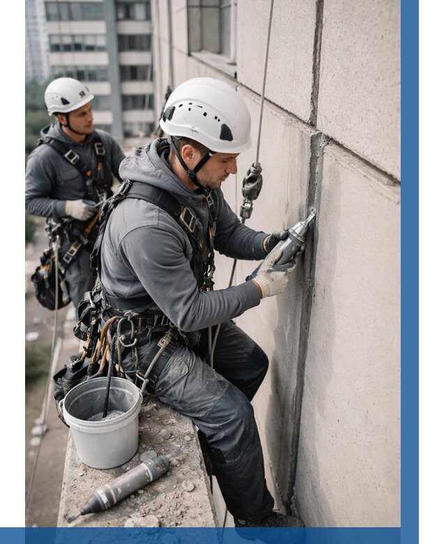 Ремонт деформационных швов здания в Павлове от 1014 р. | ВЫСОТНИК-Пвв