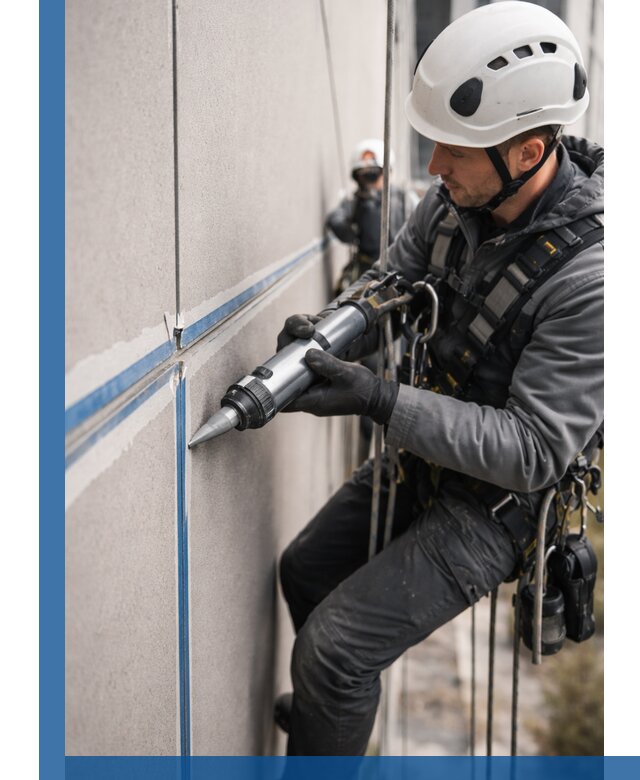 Герметизация стыков фасадных панелей в Павлове качественно и быстро