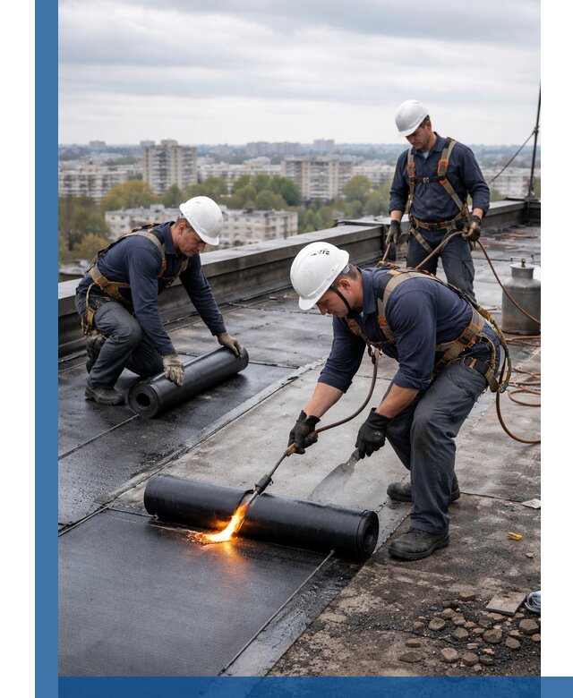 Ремонт наплавляемой кровли в Павлове качественно и надежно