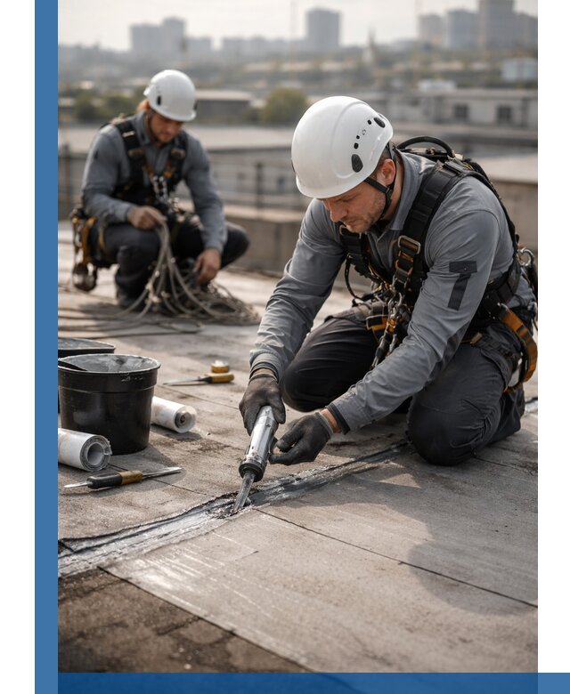 Аварийное и капитальное устранение протечек кровли в Павлове