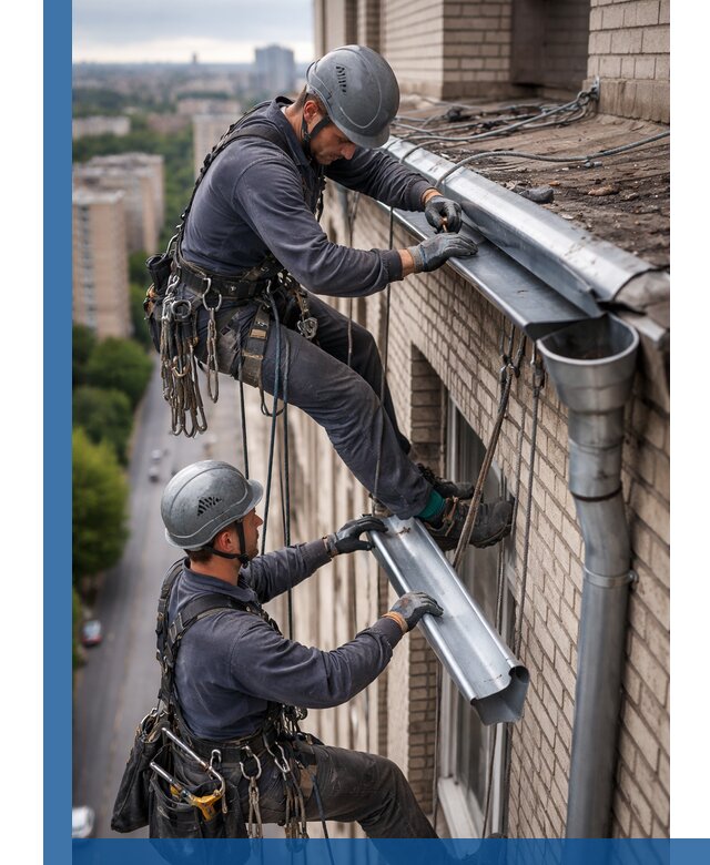 Ремонт водосточных желобов в Павлове, быстро и качественно