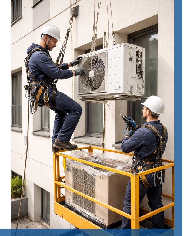 Демонтаж внешнего блока кондиционера в Павлове от 3548 р. | ВЫСОТНИК-Пвв