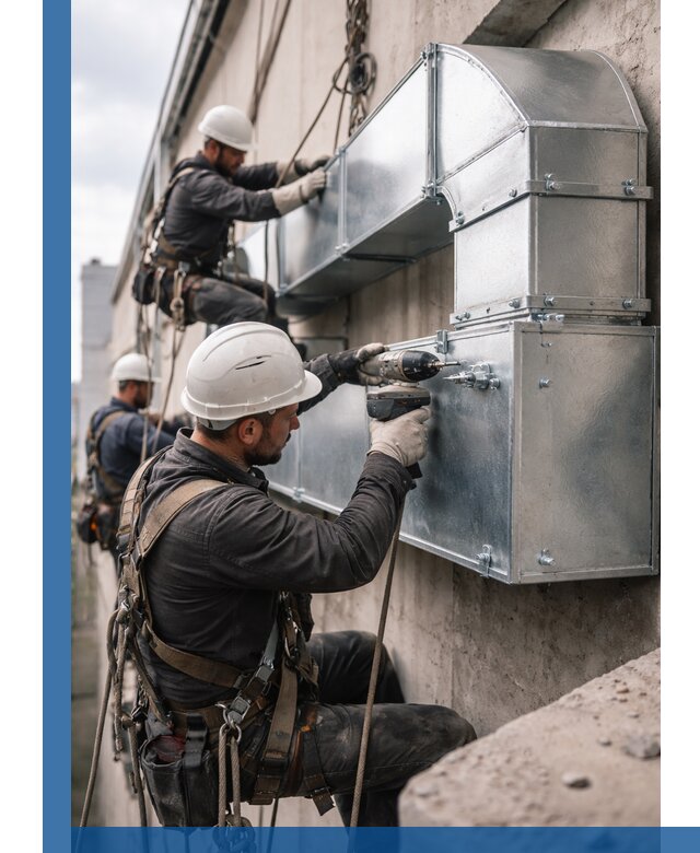 Профессиональный монтаж вентиляционных коробов в Павлове под ключ