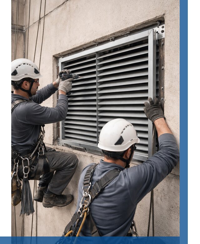 Монтаж вентиляционных решеток в Павлове от 4562 р. | ВЫСОТНИК-Пвв