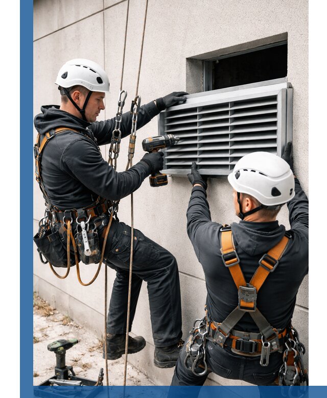 Монтаж вентиляционных решеток в Павлове профессиональный сервис