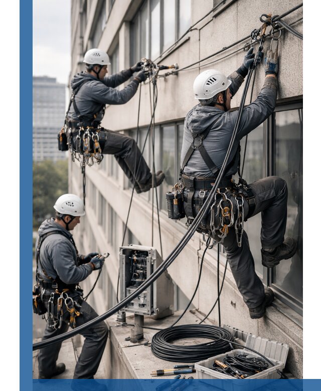 Прокладка оптоволоконного кабеля в Павлове под ключ с тестированием