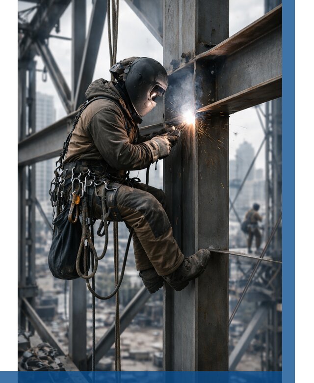 Высотные сварочные работы в Павлове от 3548 р. | ВЫСОТНИК-Пвв