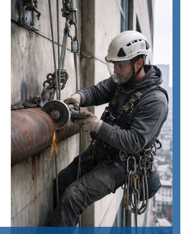 Резка металла на высоте в Павлове по цене от 4562 р. | ВЫСОТНИК-Пвв