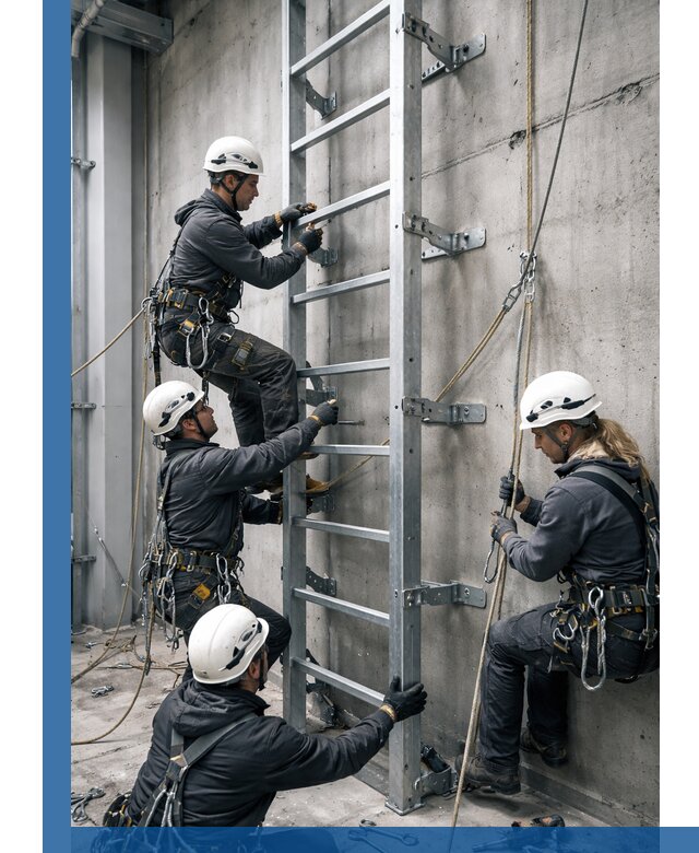 Монтаж металлических лестниц в Павлове под ключ со гарантией