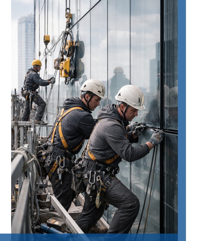 Структурное остекление фасадов в Павлове от 9630 р. | ВЫСОТНИК-Пвв