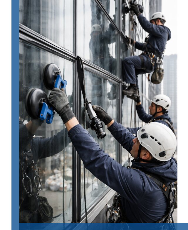 Радиусное остекление фасадов под ключ в Павлове с гарантиями