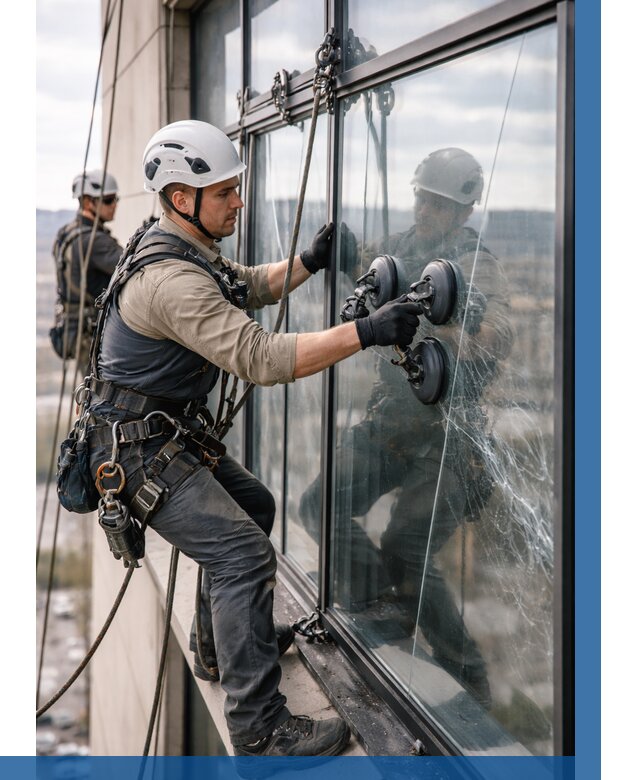 Замена стекла в витраже в Павлове под ключ от 8616 р. | ВЫСОТНИК-Пвв