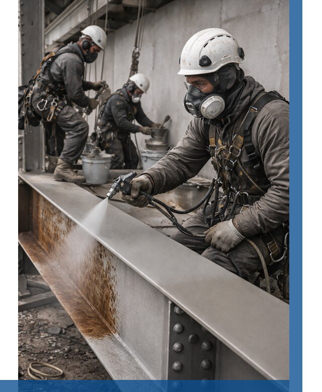 Антикоррозионная покраска металла в Павлове от 710 р. | ВЫСОТНИК-Пвв