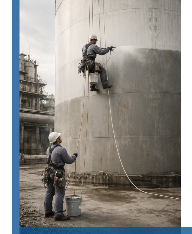 Покраска стальных резервуаров и емкостей в Павлове профессионально