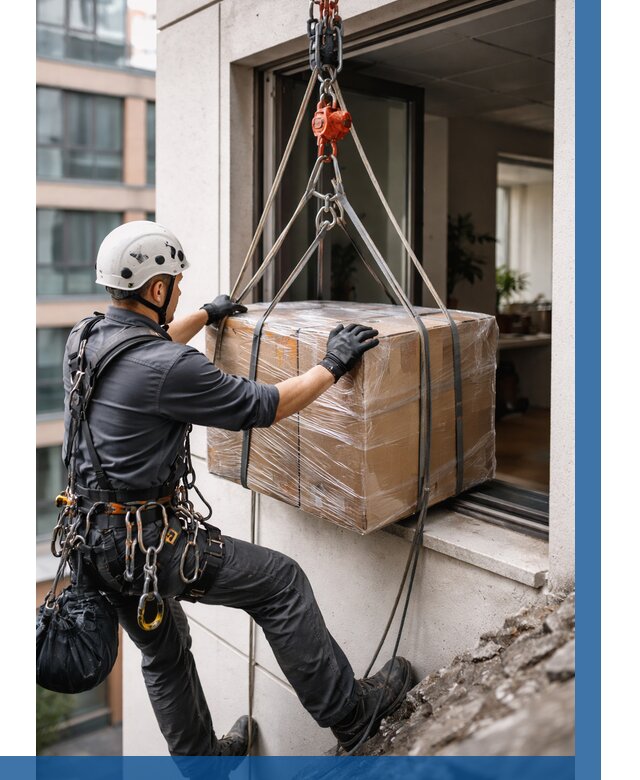 Подъем груза через окно в Павлове от 4562 р. | ВЫСОТНИК-Пвв