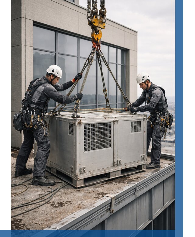 Такелажные работы на высоте в Павлове от 8110 р. | ВЫСОТНИК-Пвв