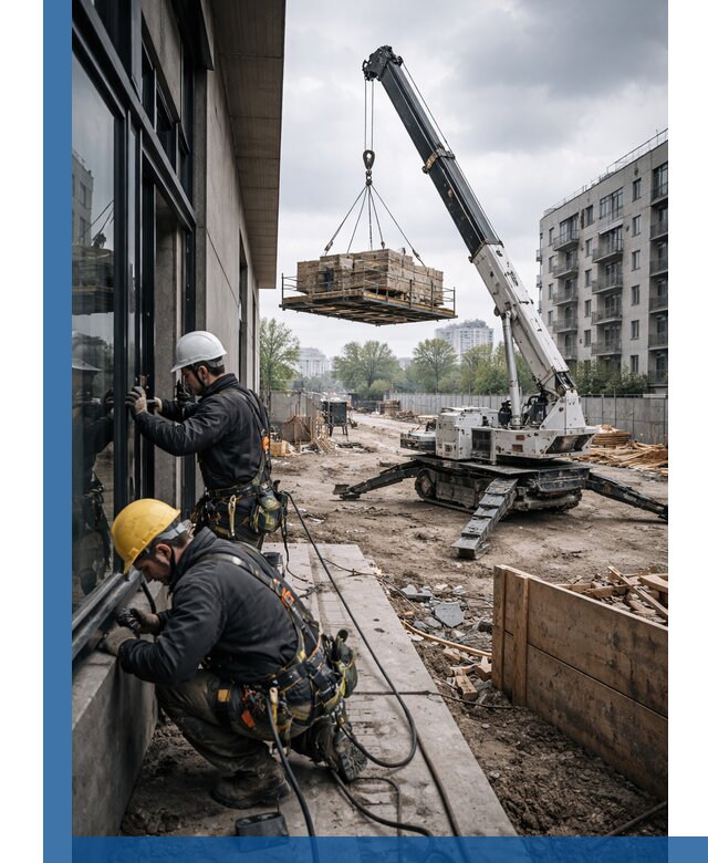 Аренда крана Пионер в Павлове для строительных работ