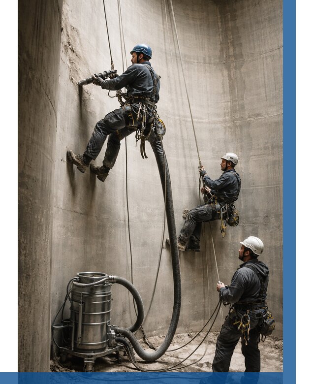 Зачистка силосов в Павлове от 4562 р. Договор и смета ВЫСОТНИК-Пвв