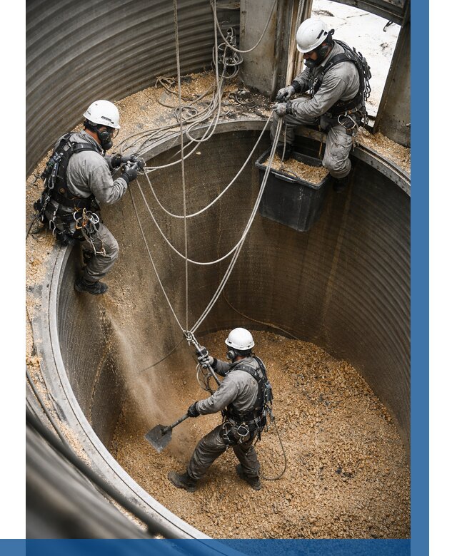 Чистка зерновых бункеров в Павлове от 12164 р. | ВЫСОТНИК-Пвв