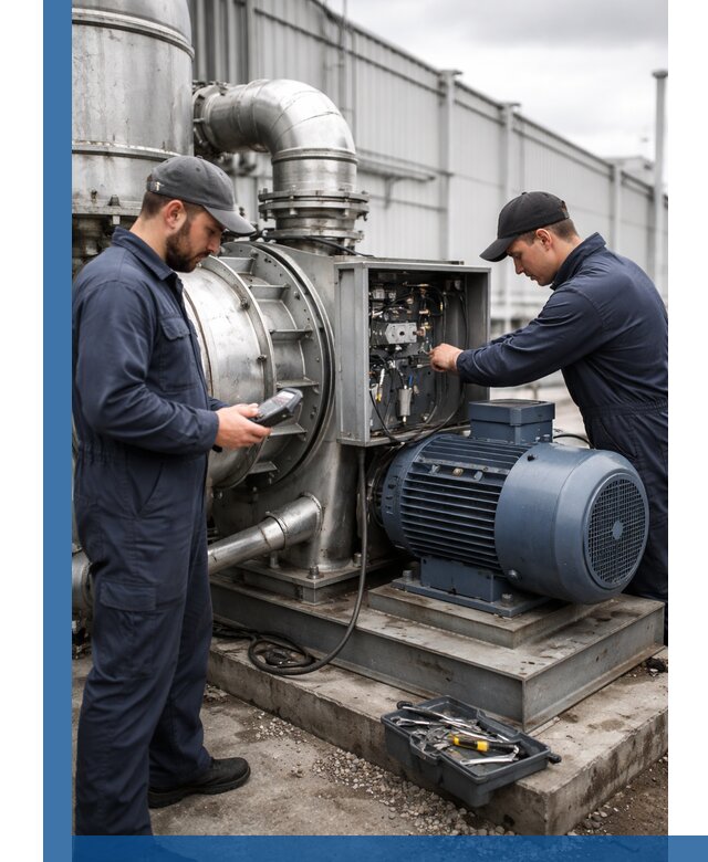 Техническое обслуживание промышленного оборудования в Павлове