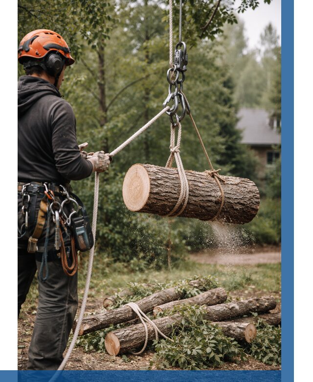 Валка деревьев частями в Павлове от 7603 р. | ВЫСОТНИК-Пвв