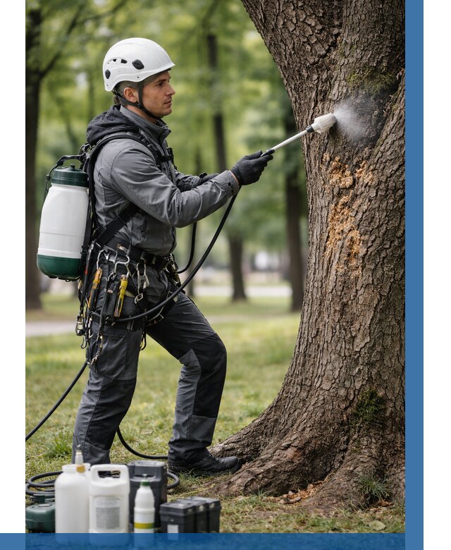 Обработка деревьев от вредителей в Павлове от 4562 р. | ВЫСОТНИК-Пвв