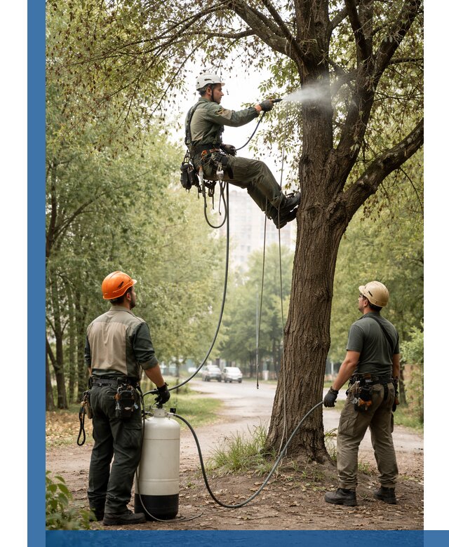 Обработка деревьев от вредителей в Павлове профессиональная защита