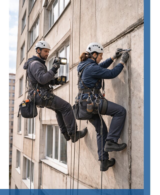 Обследование межпанельных швов в Павлове от 1825 р. | ВЫСОТНИК-Пвв